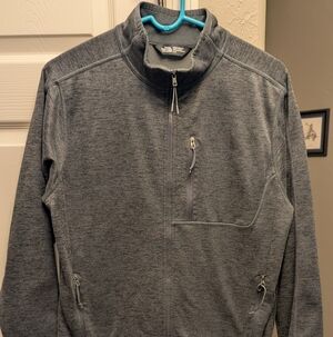 The North Face Charcoal Full-Zip Light Jacket Sz Md